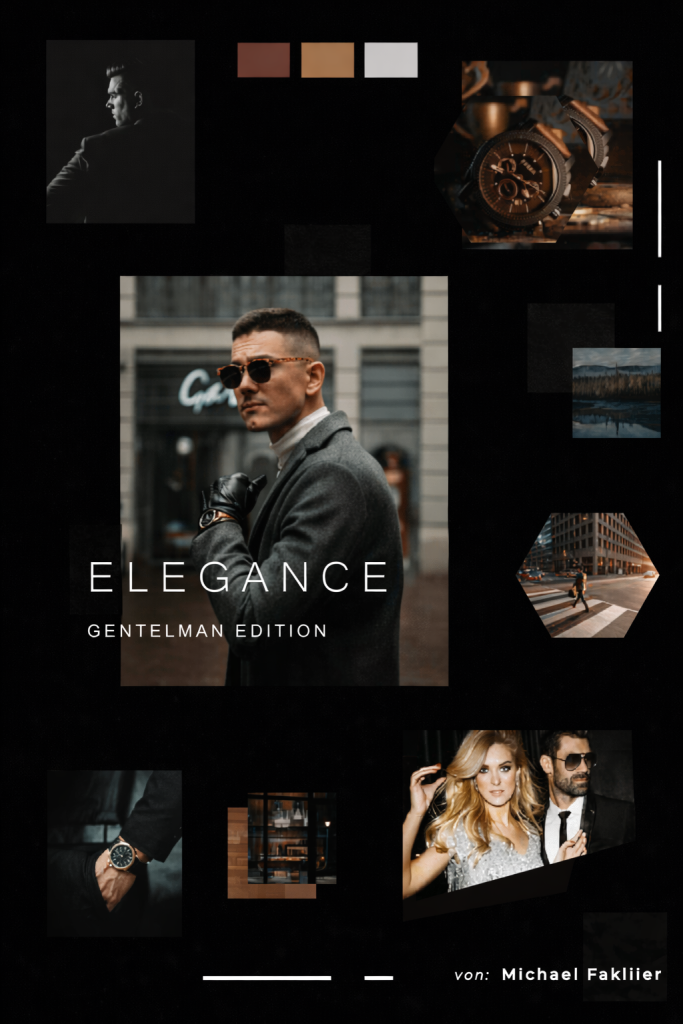 Editorial Design Moodboard Grafikdesign Konzept